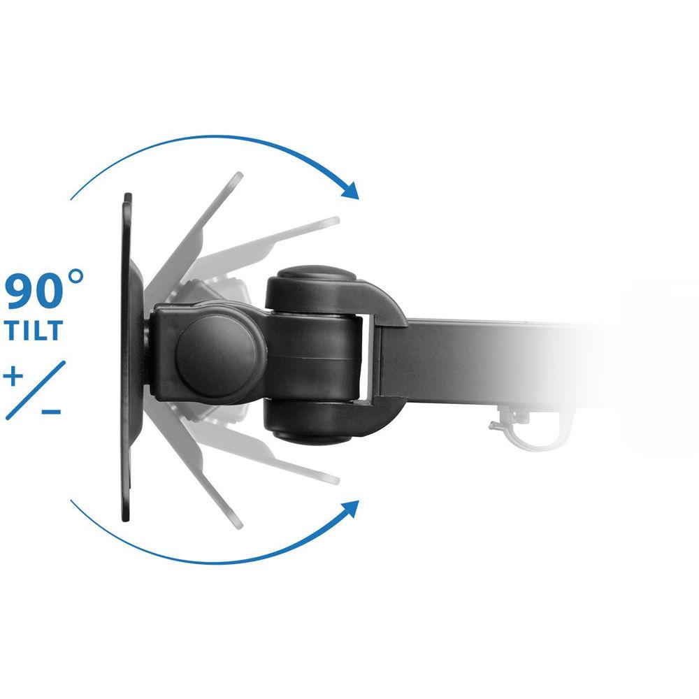 Mount-It! Dual-Arm Articulating Computer Monitor Desk Mount