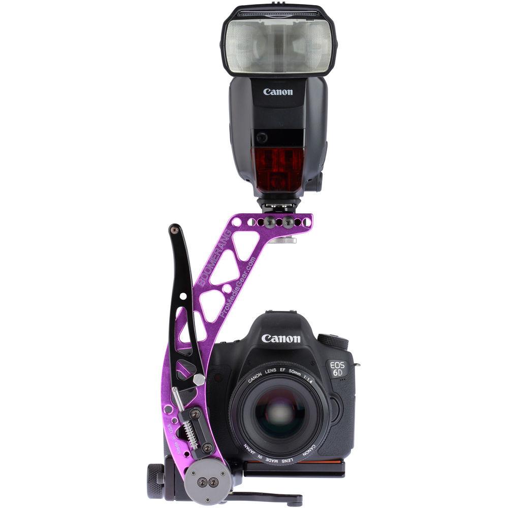 ProMediaGear BBX Boomerang Flash Bracket with Universal QR Plate