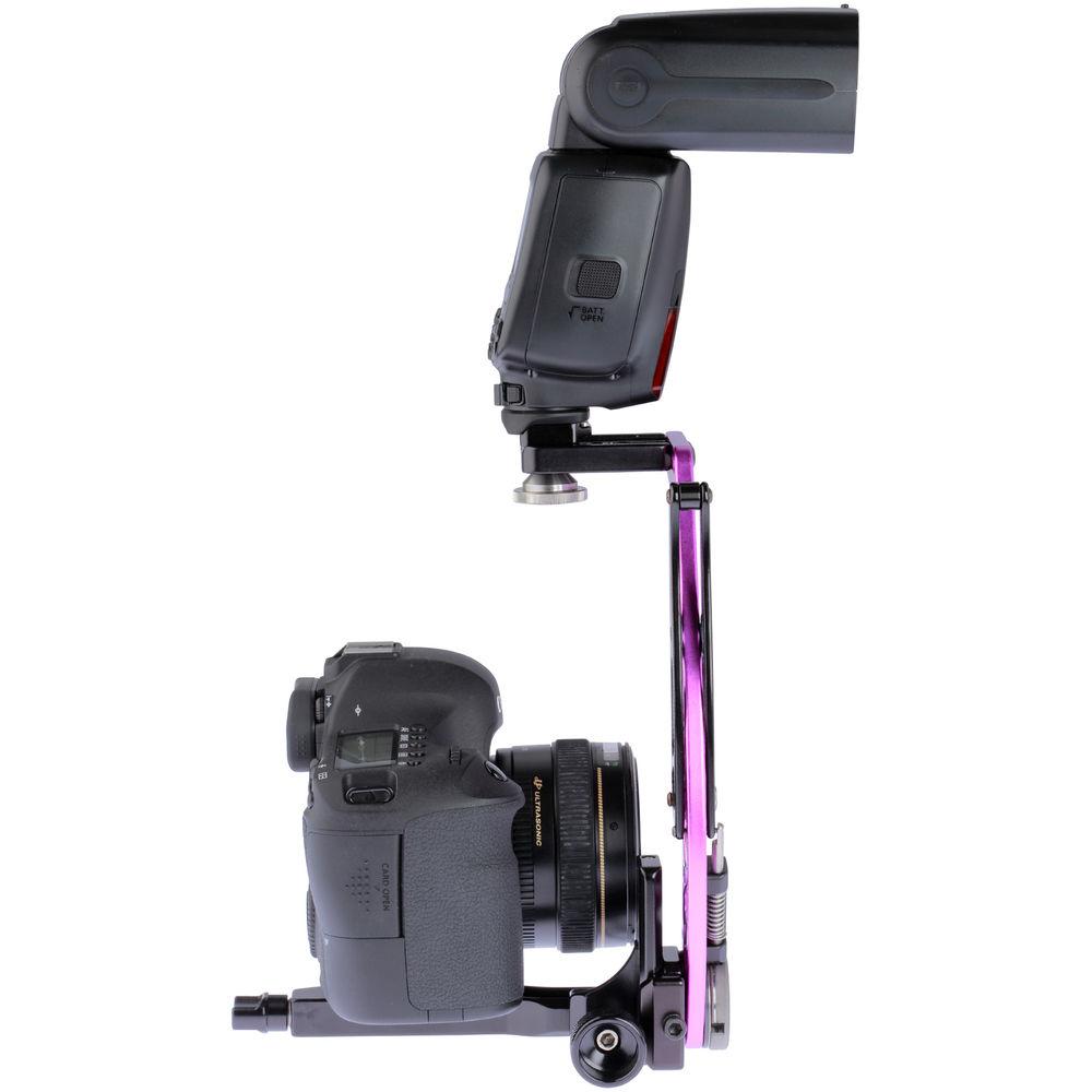 ProMediaGear BBX Boomerang Flash Bracket with Universal QR Plate