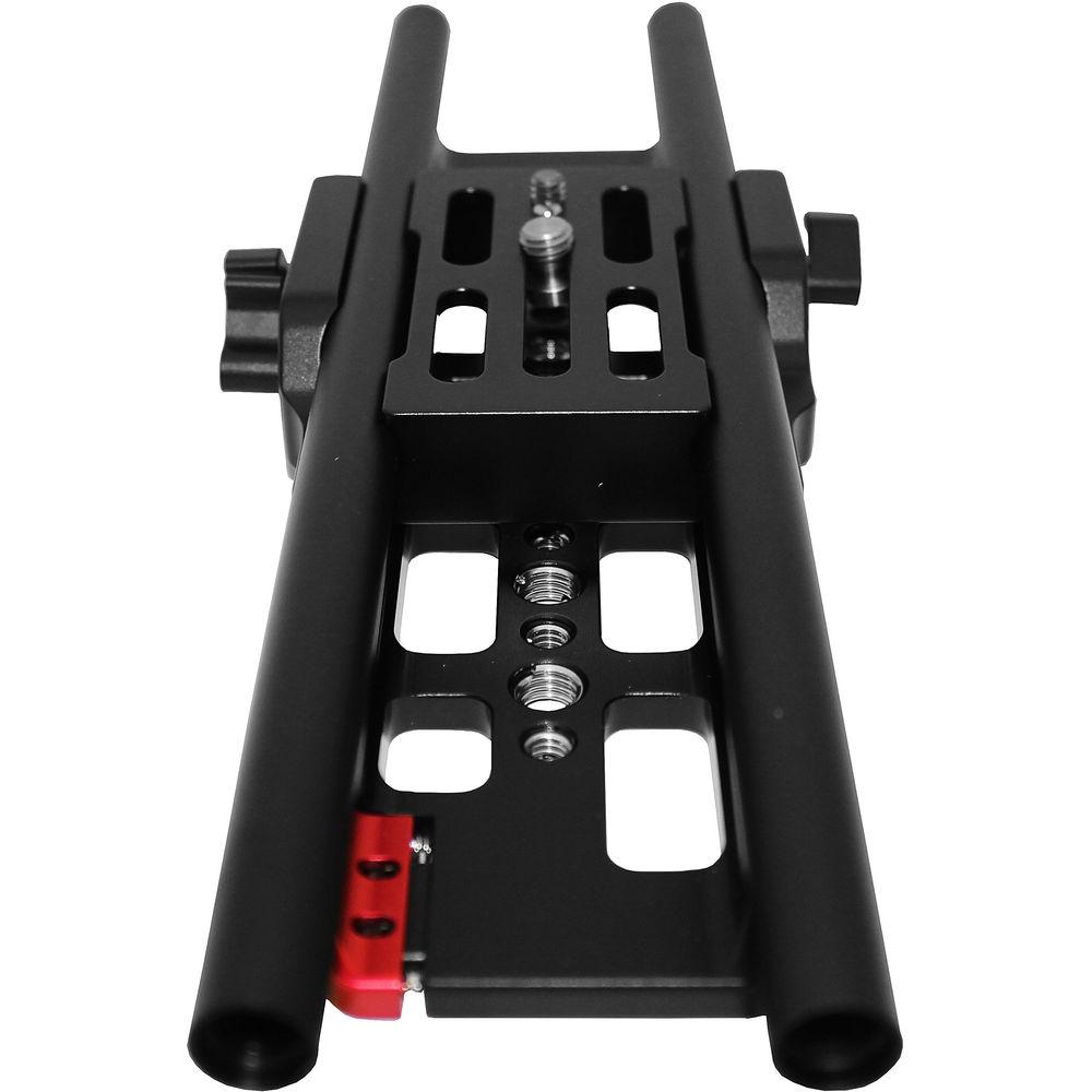 Pyro AV 10" Dovetail Base and Slide with 15mm Rods