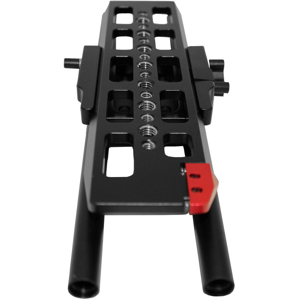 Pyro AV 10" Dovetail Base and Slide with 15mm Rods