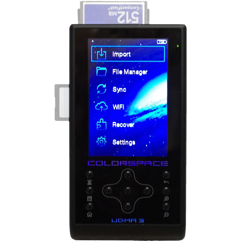 Sanho HyperDrive ColorSpace UDMA 3 Wireless Storage Device