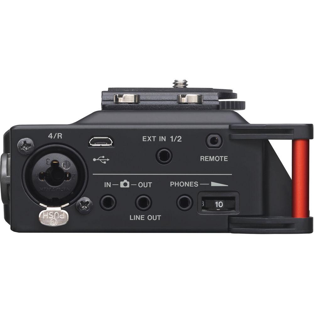 Tascam DR-70D 4-Channel Audio Recording Device for DSLR and Video Cameras