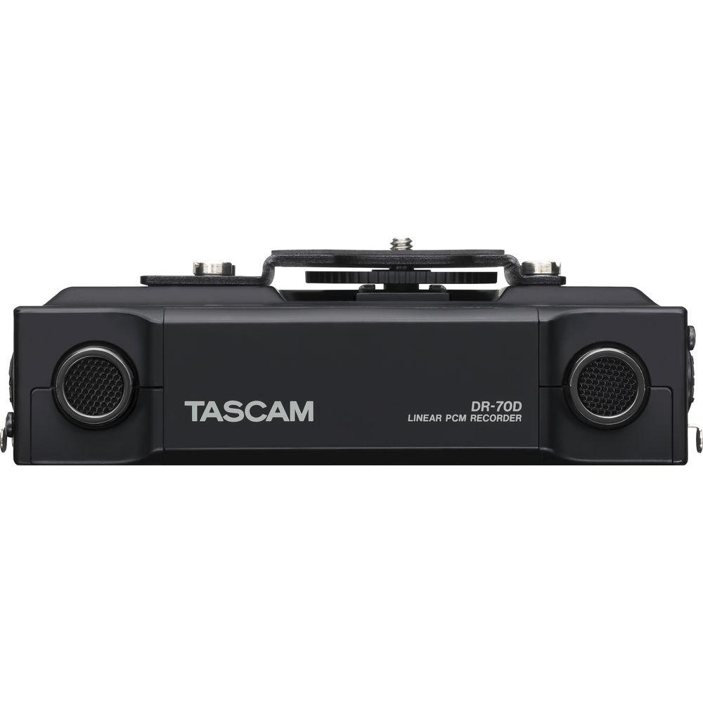Tascam DR-70D 4-Channel Audio Recording Device for DSLR and Video Cameras