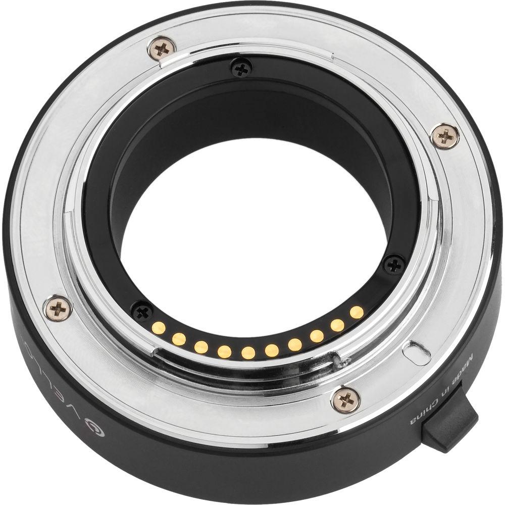 Vello Deluxe Auto Focus Extension Tube Set for Fujifilm X Mount