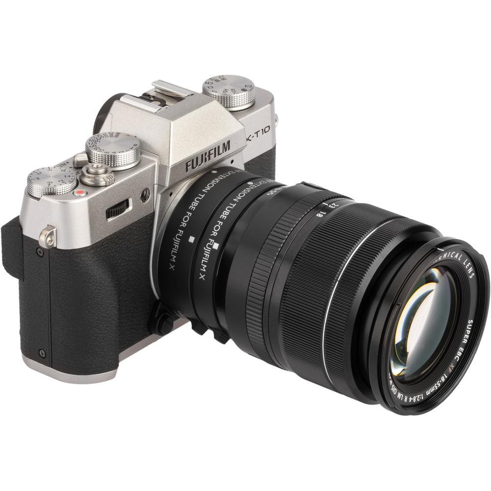 Vello Deluxe Auto Focus Extension Tube Set for Fujifilm X Mount