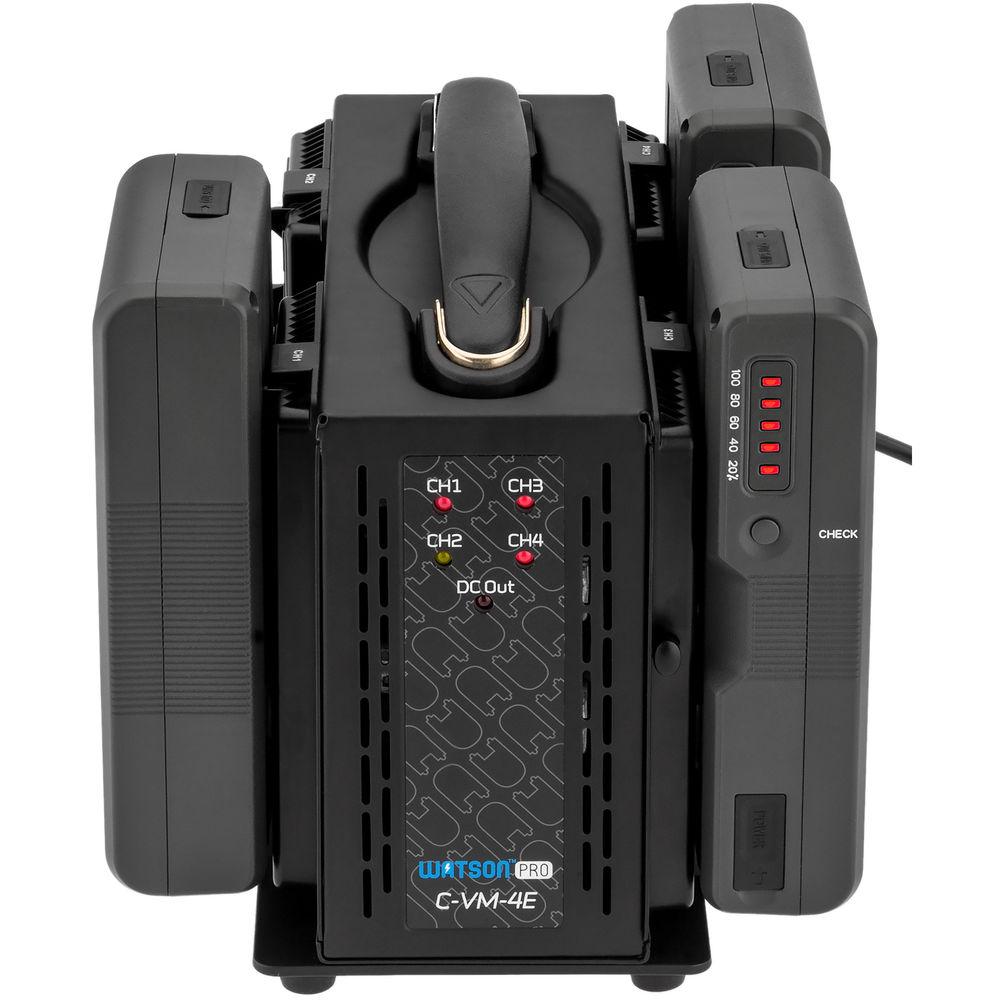 Watson Pro Quad Position Li-Ion Simultaneous Battery Charger