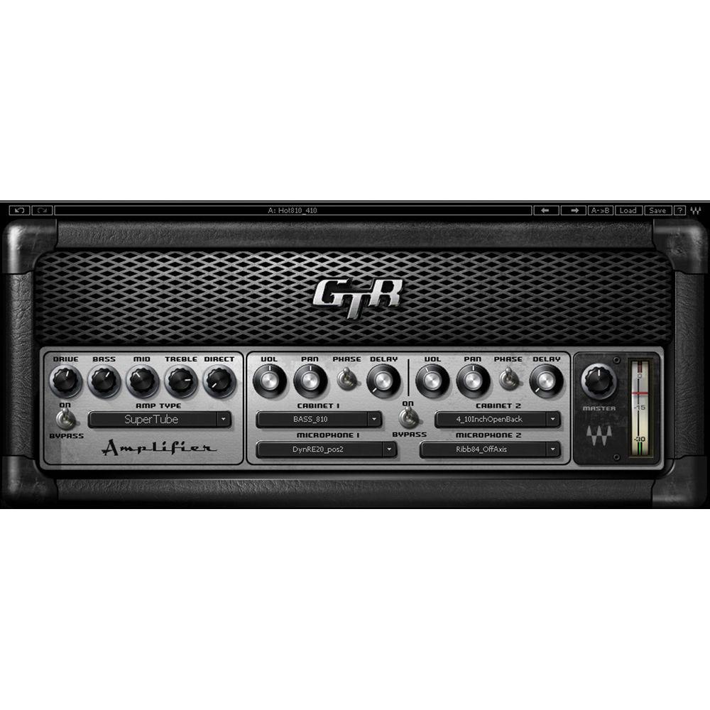 Waves GTR Solo - Guitar Amps, Stomp Boxes, Tuner Plug-Ins Bundle