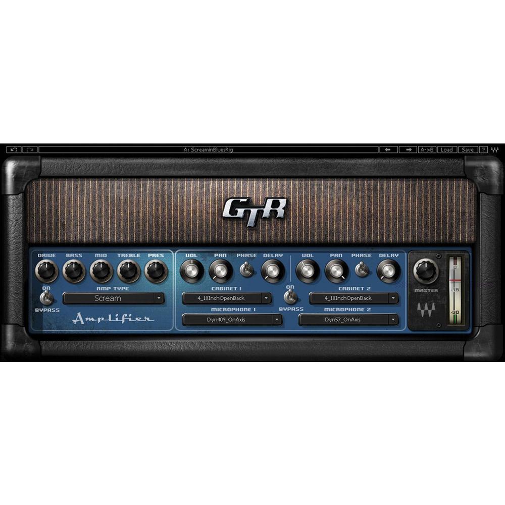 Waves GTR Solo - Guitar Amps, Stomp Boxes, Tuner Plug-Ins Bundle