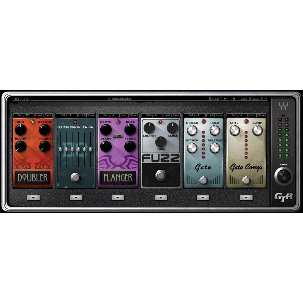 Waves GTR Solo - Guitar Amps, Stomp Boxes, Tuner Plug-Ins Bundle