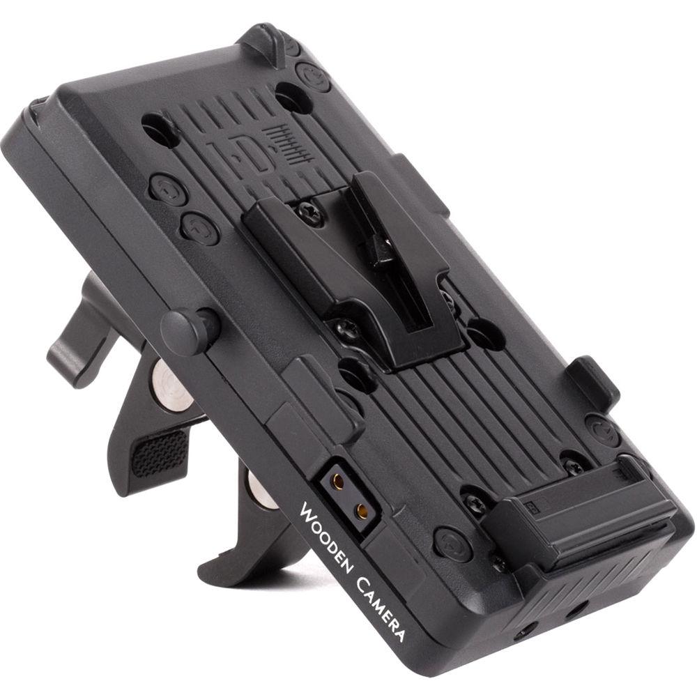 Wooden Camera Gimbal Handle Bar Power Bracket