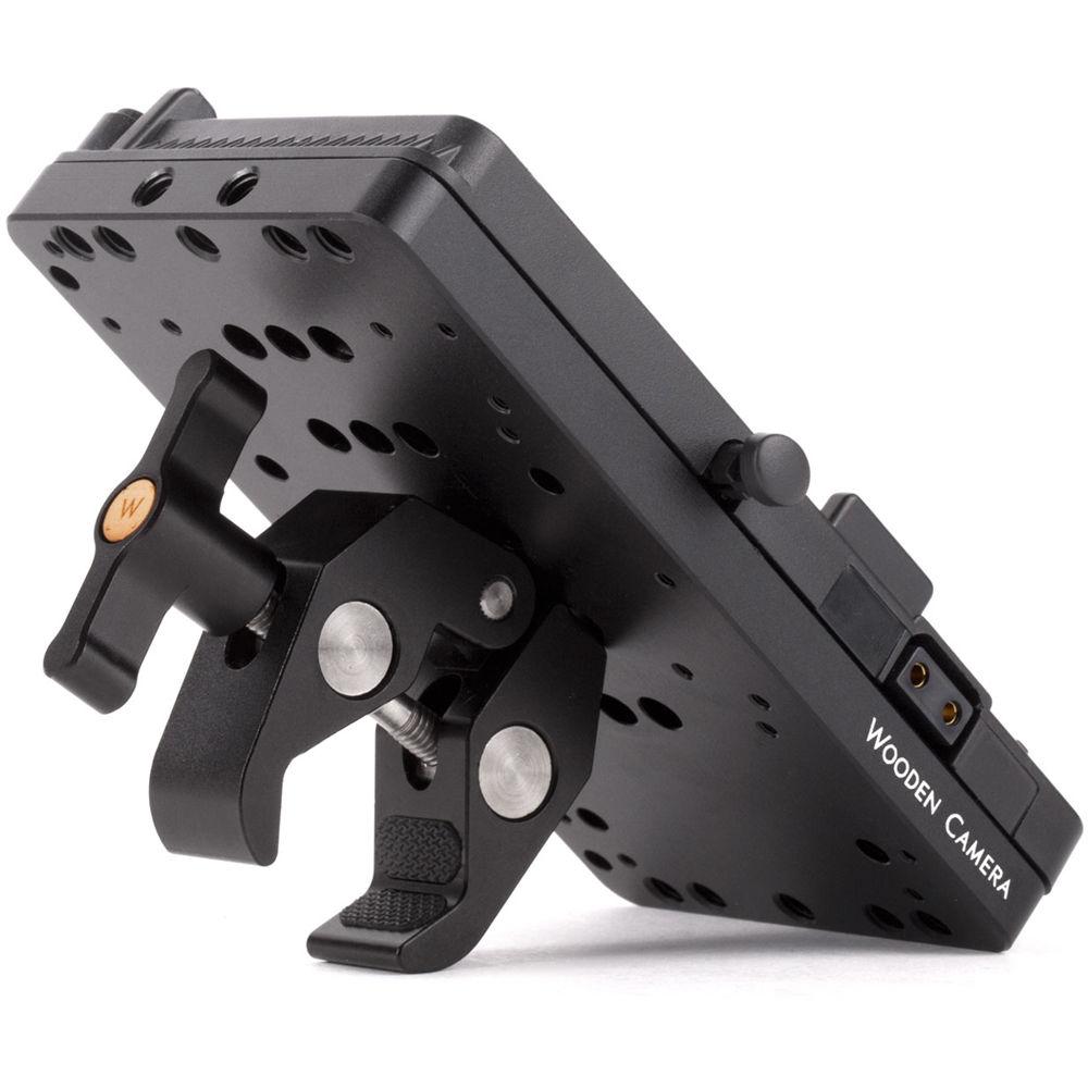 Wooden Camera Gimbal Handle Bar Power Bracket