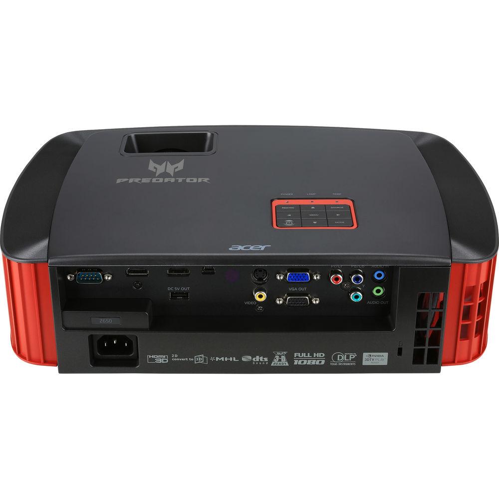 Acer Predator Z650 2200-Lumen Full HD DLP Projector
