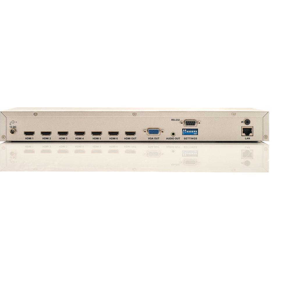 Apantac CLN-SW-6X1-H HDMI 6x1 Clean Switch
