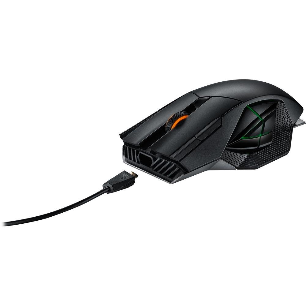 ASUS Republic of Gamers Spatha Wired Wireless Mouse