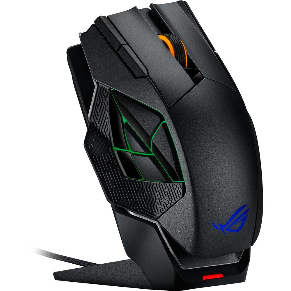 ASUS Republic of Gamers Spatha Wired Wireless Mouse