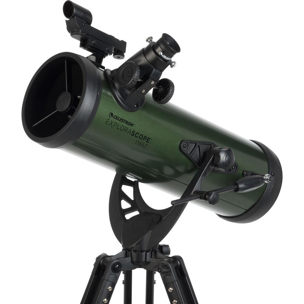 Celestron ExploraScope 114AZ 4.5" f 8.8 Alt-Az Reflector Telescope