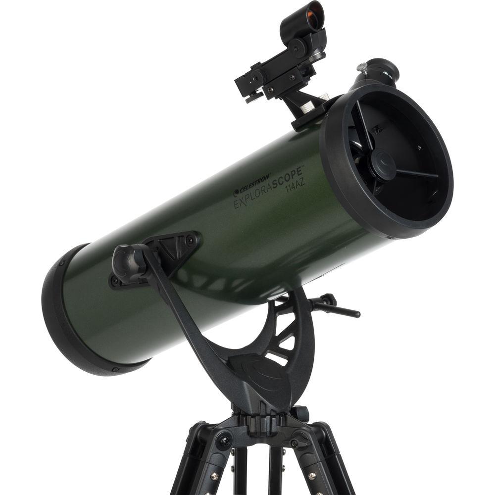 Celestron ExploraScope 114AZ 4.5" f 8.8 Alt-Az Reflector Telescope