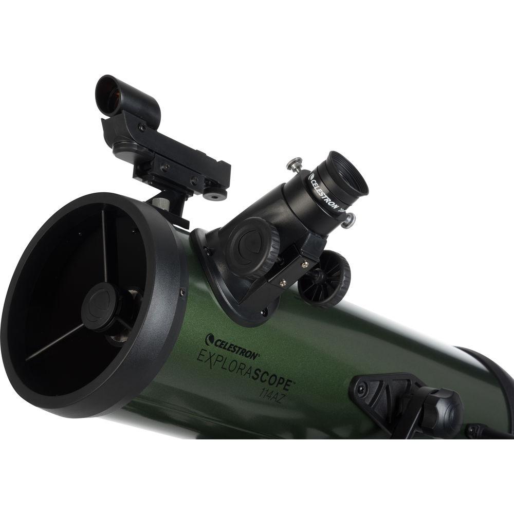 Celestron ExploraScope 114AZ 4.5" f 8.8 Alt-Az Reflector Telescope