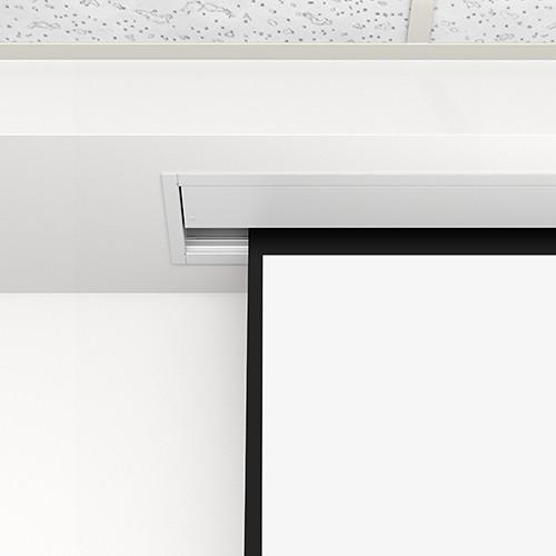 Da-Lite 24096LSM ViewShare Tensioned Advantage Electrol 65 x 116" Ceiling-Recessed Motorized Screen