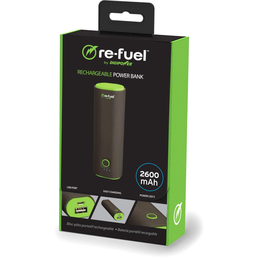 DigiPower Re-fuel Rechargeable USB Power Bank