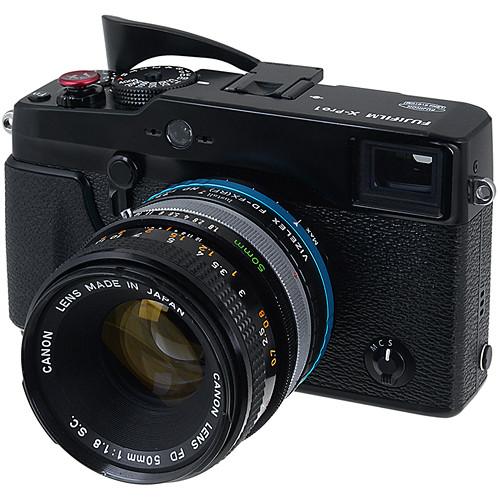 FotodioX Canon FD Lens to Fujifilm X-Mount Camera Vizelex ND Throttle Adapter
