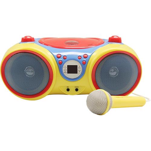 HamiltonBuhl Kids Audio CD Player and Karaoke Machine