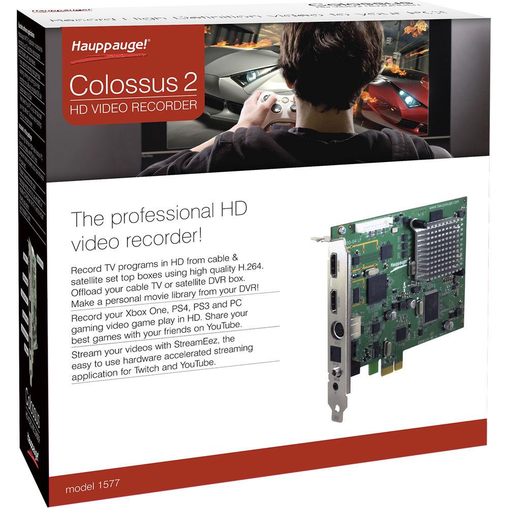 Hauppauge Colossus 2 PCIe Video Capture Card, Hauppauge, Colossus, 2, PCIe, Video, Capture, Card