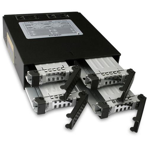 Icy Dock ToughArmor 4-Bay 2.5" SATA Drive Cage for 5.25" Bay