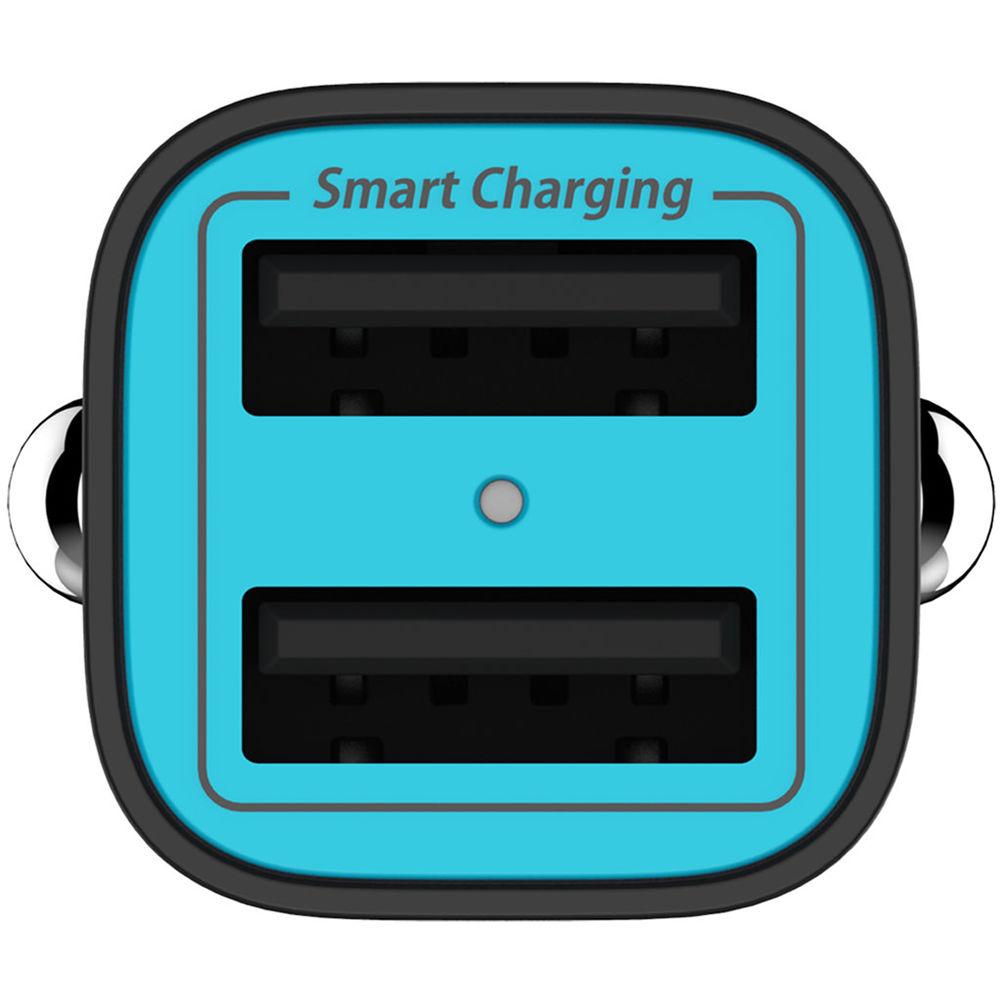 iLuv MobiSeal 2 Dual-Port USB Car Charger