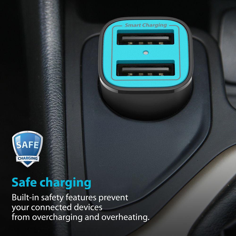 iLuv MobiSeal 2 Dual-Port USB Car Charger