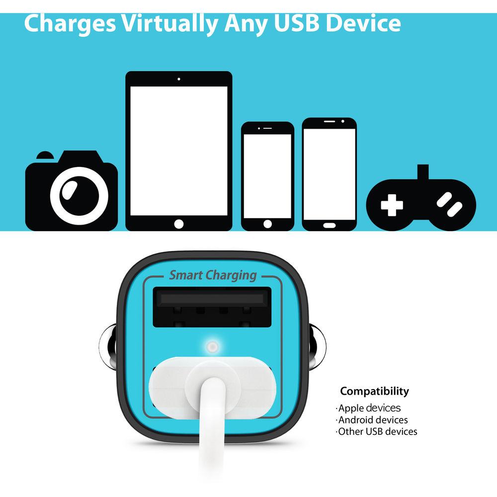 iLuv MobiSeal 2 Dual-Port USB Car Charger