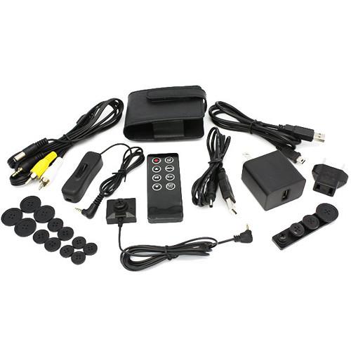 KJB Security Products All-in-One Handheld DVR And Button Camera System