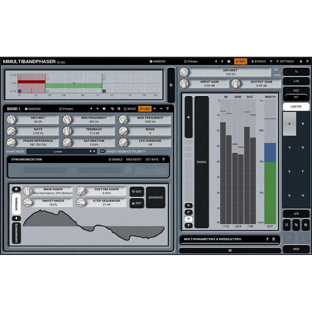 MeldaProduction MMultiBandPhaser - Multiband Phaser Plug-In