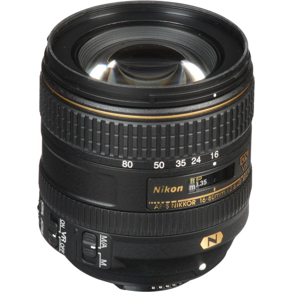 Nikon AF-S DX NIKKOR 16-80mm f 2.8-4E ED VR Lens