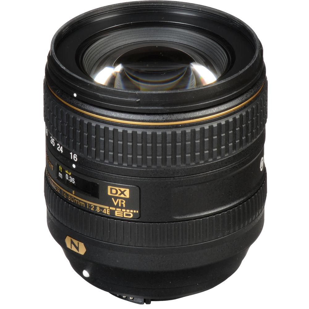 Nikon AF-S DX NIKKOR 16-80mm f 2.8-4E ED VR Lens