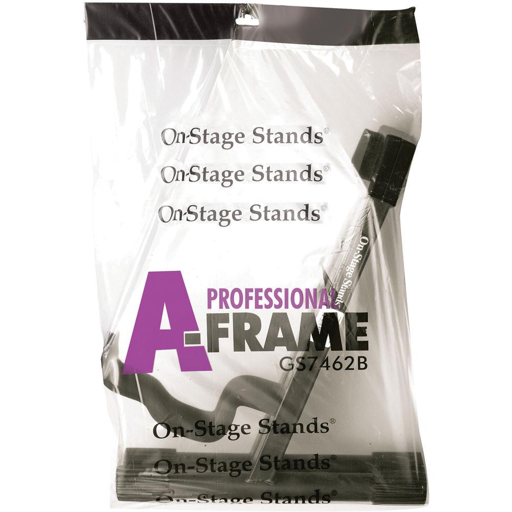 On-Stage GS7462B Professional Single A-Frame Guitar Stand