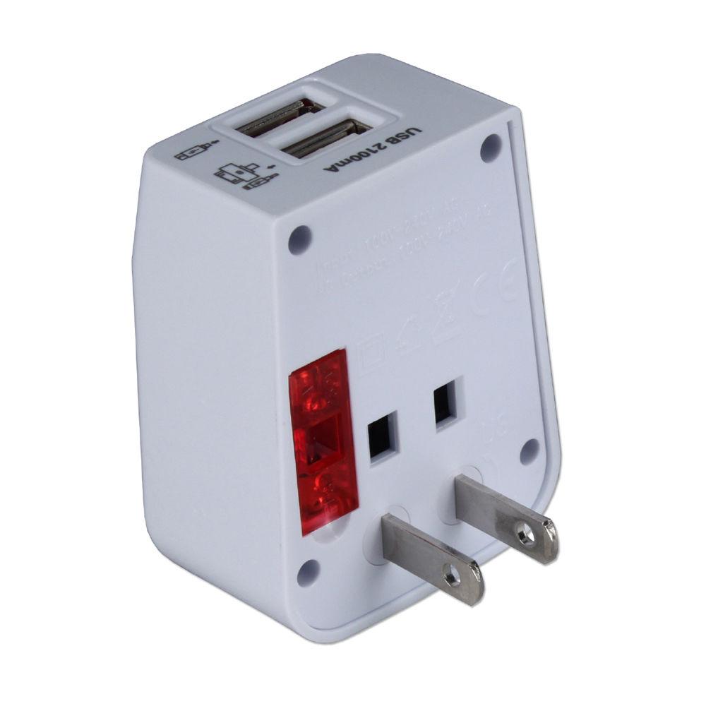 QVS Premium World Power Travel Adapter Kit