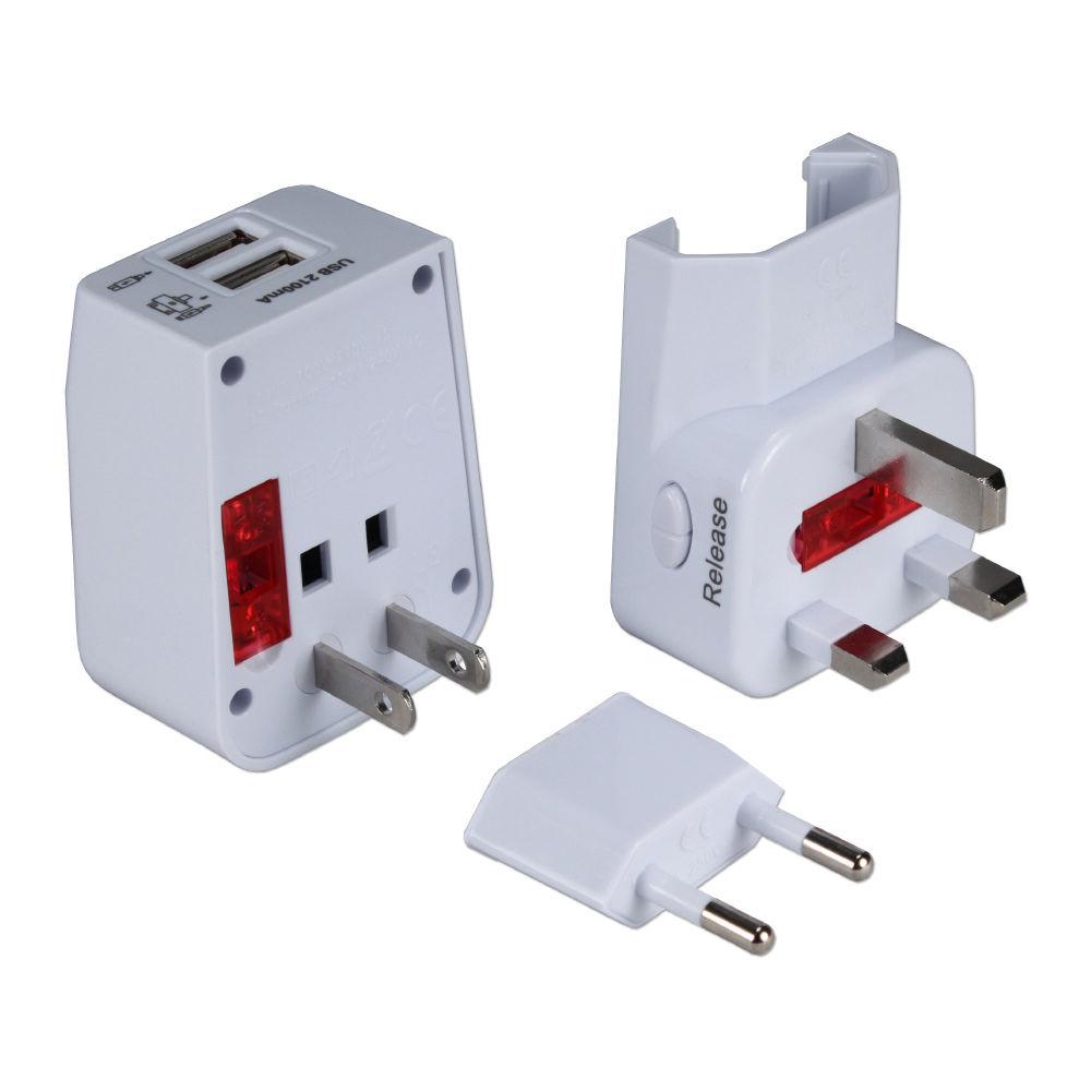 QVS Premium World Power Travel Adapter Kit