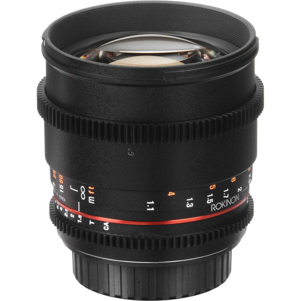 Rokinon 85mm T1.5 Cine DS Lens for Nikon F Mount