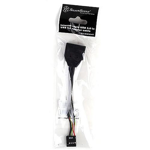 SilverStone Internal 19-Pin USB 3.0 to USB 2.0 Adapter Cable