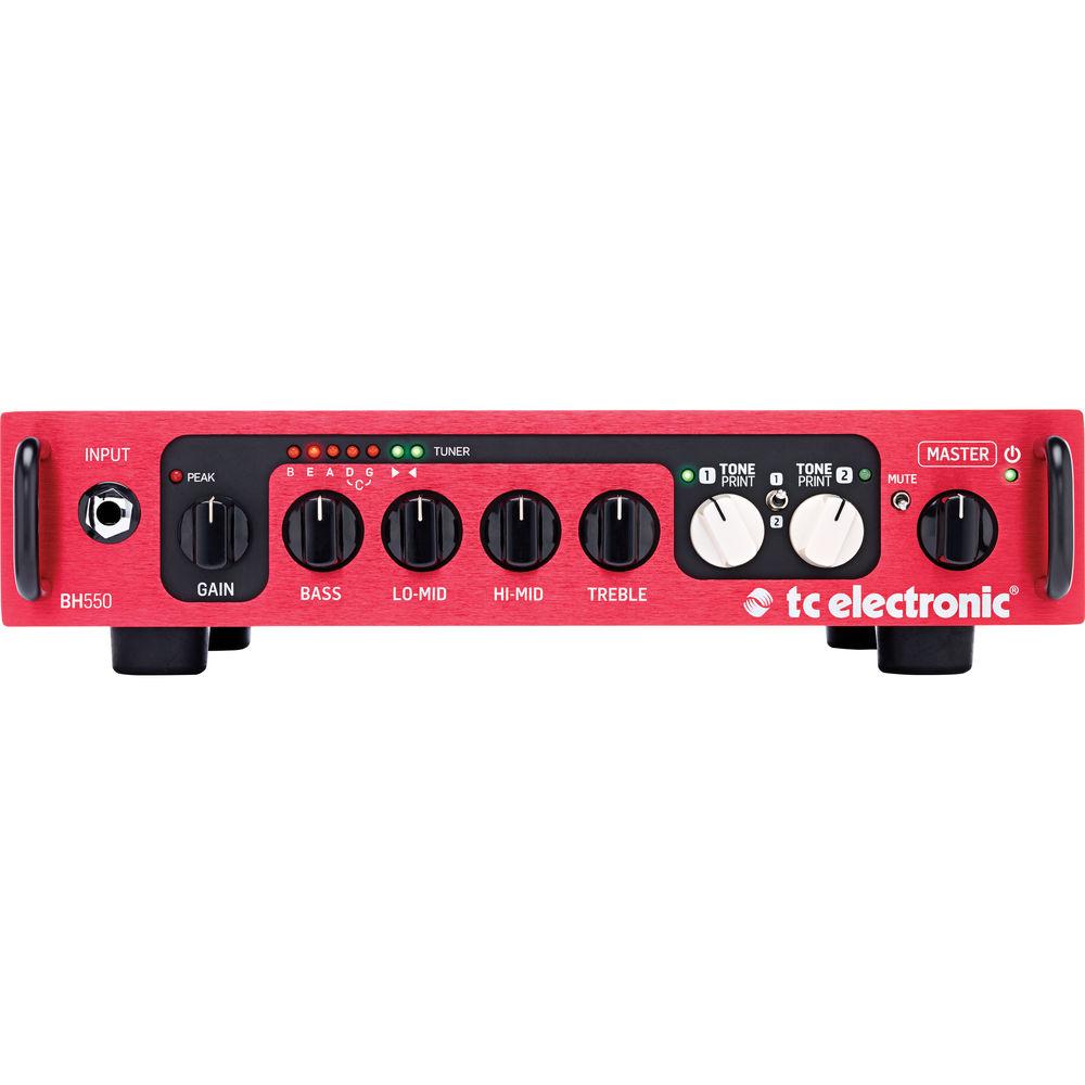 TC Electronic BH550 Bass Amplifier with TonePrint and Tuner