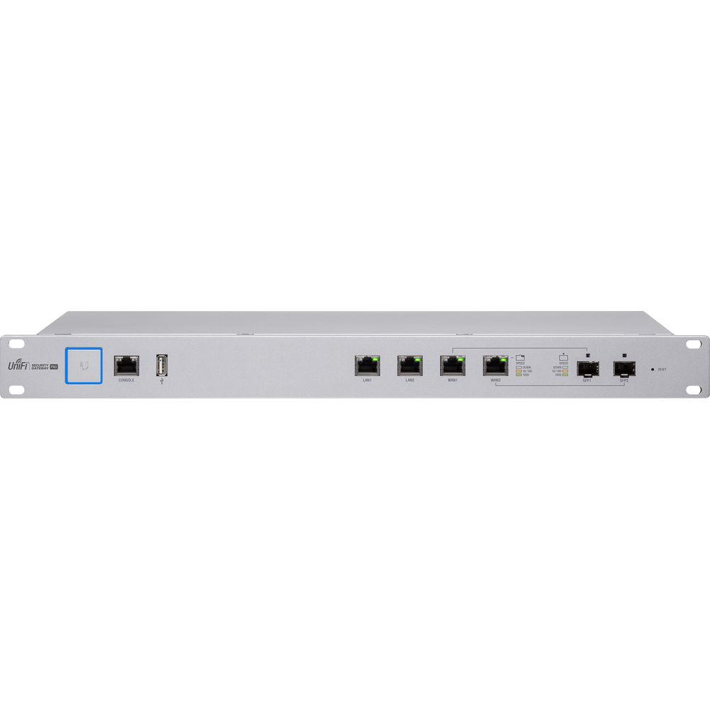 Ubiquiti Networks USG-PRO-4 Enterprise Gateway Router with 2 Combination SFP RJ-45 Ports