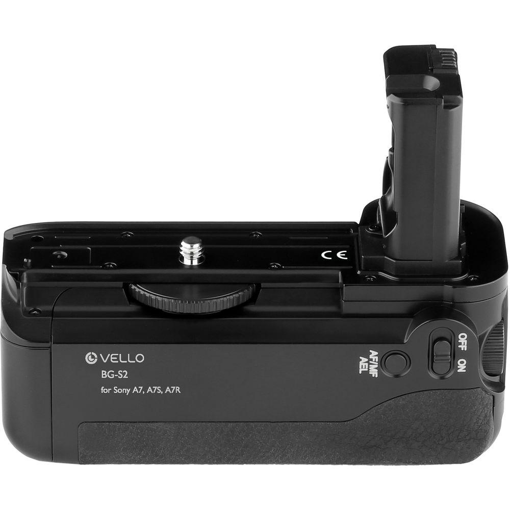 Vello BG-S2 Battery Grip for Sony Alpha a7, a7R, and a7S