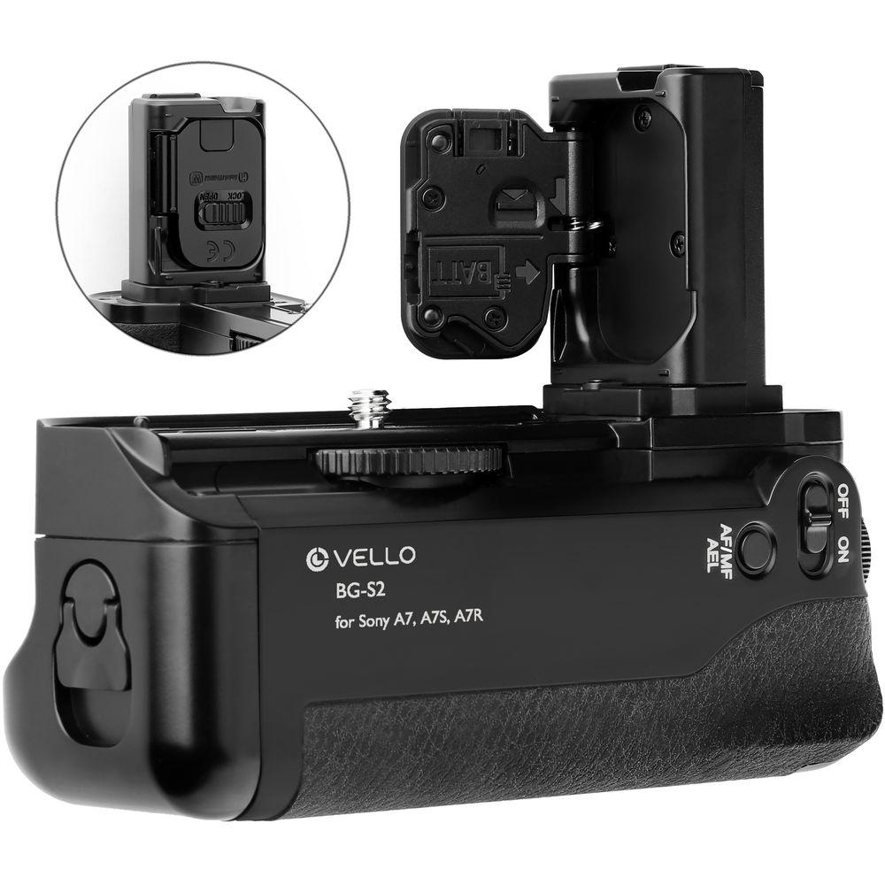 Vello BG-S2 Battery Grip for Sony Alpha a7, a7R, and a7S