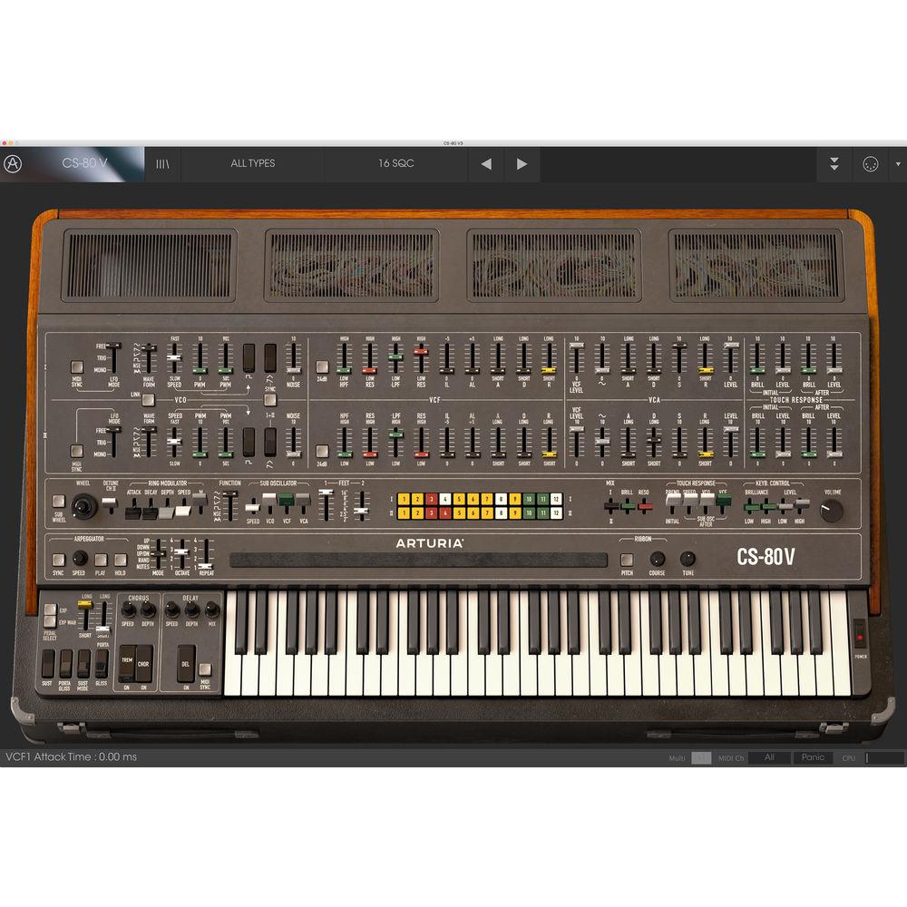 Arturia CS-80 V - Virtual Synthesizer