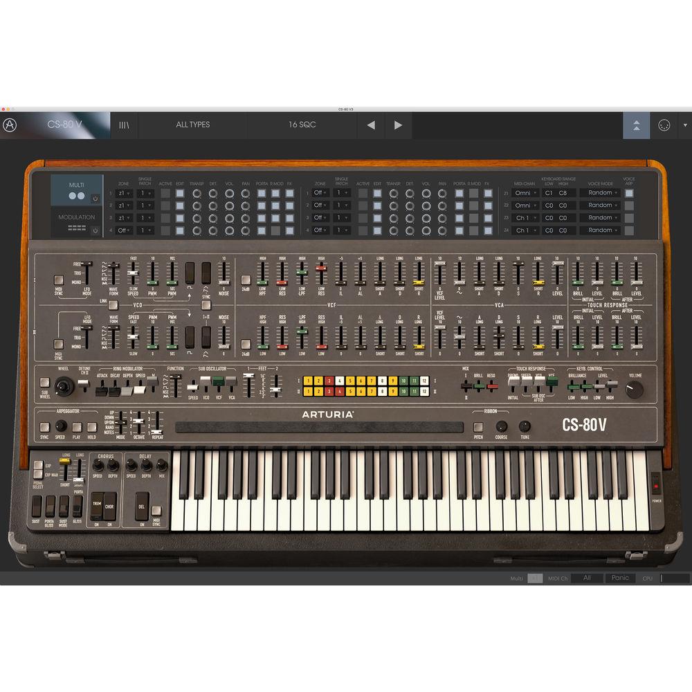 Arturia CS-80 V - Virtual Synthesizer