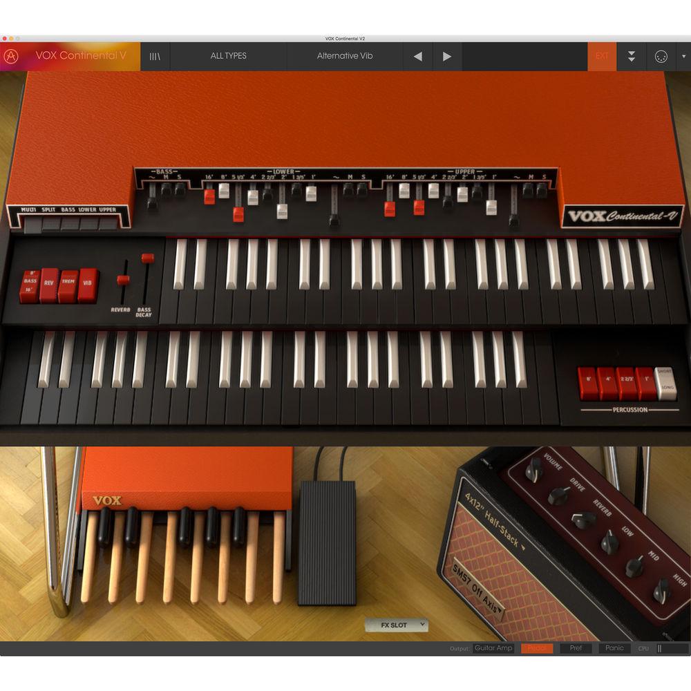 Arturia Vox Continental V - Virtual Instrument