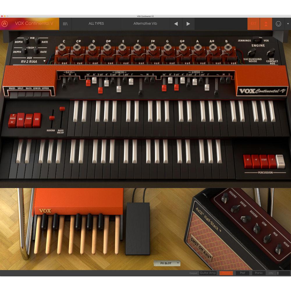 Arturia Vox Continental V - Virtual Instrument