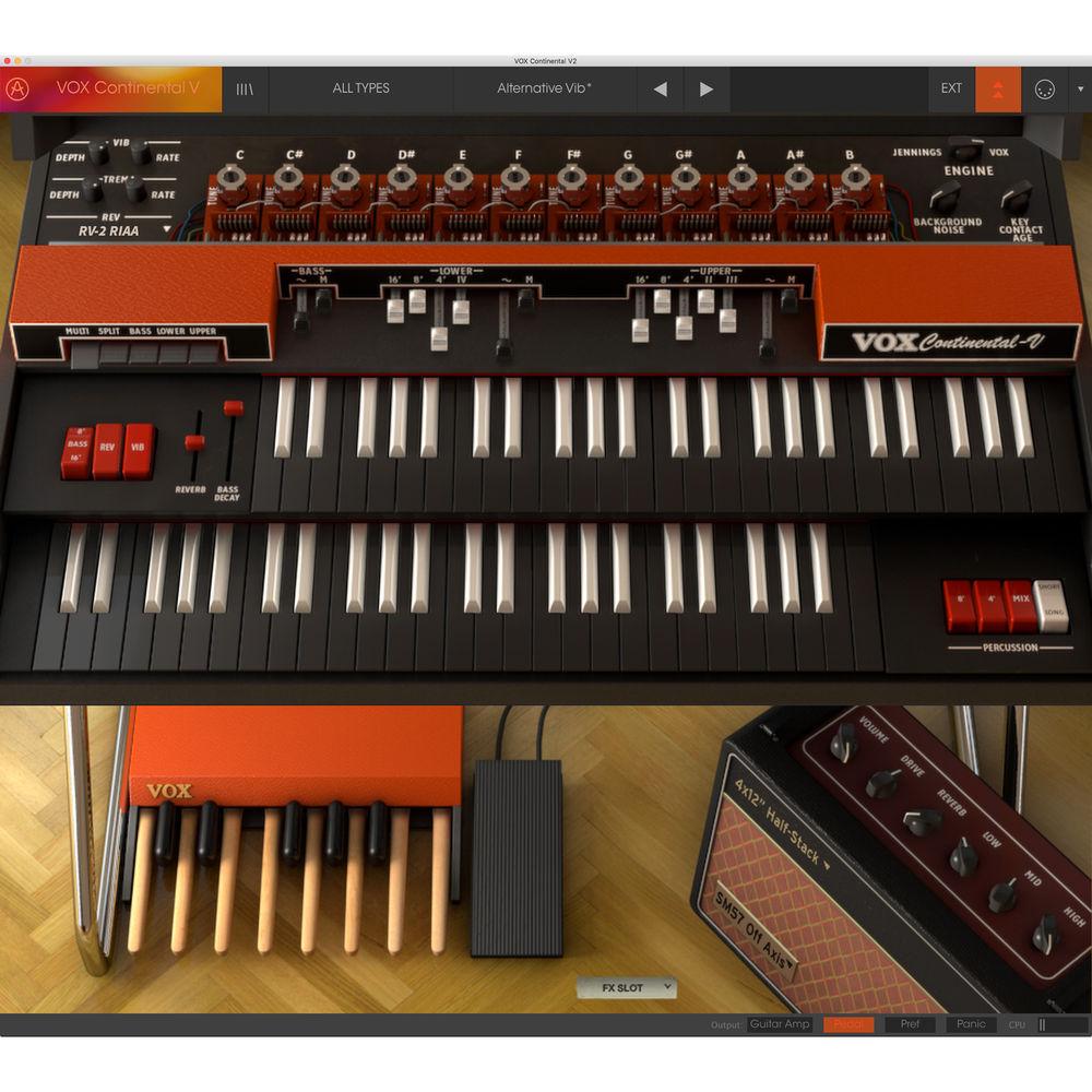 Arturia Vox Continental V - Virtual Instrument